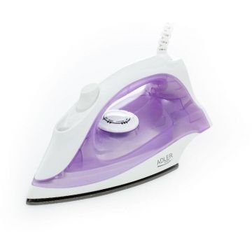 ADLER Fier de calcat Adler AD5019 Putere: 1600 W Rezervor apa: 100 ml Abur 10-g/minut