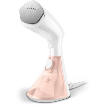 Aparat de calcat vertical cu aburi Philips, seria 8000, jet de abur pana la 32g/min, tehnologie De-Calc si Optimal Temp, netezeste hainele, rezervor de apa 230ml.