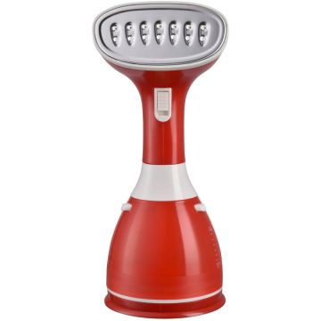 Daewoo Aparat de calcat vertical cu abur Daewoo DGS1500P, 1500 W, 280 ml, Abur 60 gr/min, Rosu