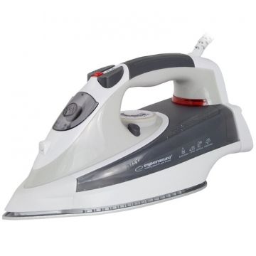 ESPERANZA Esperanza Fier de calcat cu abur EHI009, talpa cermica, 2400 W, Gri