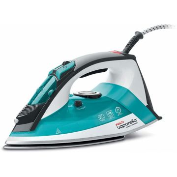 Fier de Calcat cu Abur Polti Vaporella Quick  Comfort QC120, Talpa Otel Inoxidabil, 2200 W, Jet abur 180 gr, Rezervor 300 ml, Alb Verde