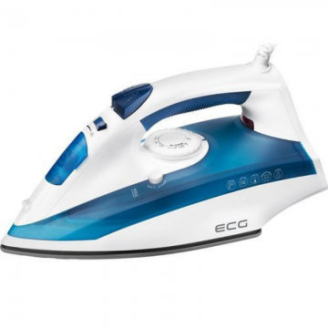 Fier de calcat ECG NZ 322 cu oprire automata, talpa ceramica, 2200 W, jet abur 100 g/ min