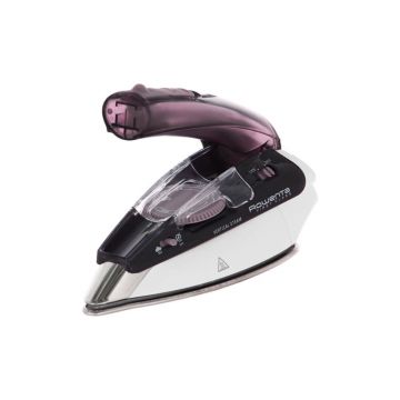 Fier de calcat pentru voiaj Rowenta First Class DA1511F1, 1000 W, 70 ml, 45 g/min, Talpa Microsteam 200 Stainless Steel, Alb/Violet Fier de calcat pentru voiaj Rowenta First Class DA1511F1, 1000 W, 70 ml, 45 g/min, Talpa Microsteam 200 Stainless Steel, Alb/Violet