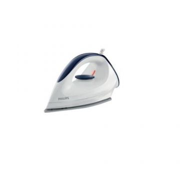 Fier de calcat Philips Affinia Dry GC160/02, 1200W (Alb/Albastru)