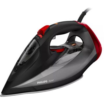 Fier de calcat Philips Azur GC4567/80, 2600 W, 0.2 L, Abur 50g/min, Talpa SteamGlide Advanced, Tehnologie Quick Calc, Sistem anti-picurare, Negru