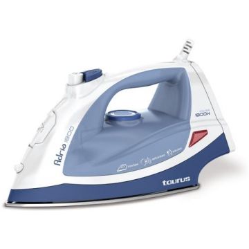 Fier de calcat Taurus Adria 1800, Talpa Inox, 1800W, 0.30l (Alb-Albastru)