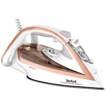 Fier de calcat Tefal Turbo Pro Anti-Calc FV5697E1, 3000 W Fier de calcat Tefal Turbo Pro Anti-Calc FV5697E1, 3000 W