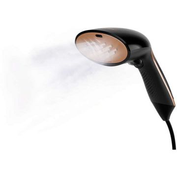 Philips Aparat de calcat vertical Philips Steam&Go GC362/80, 1300 W, Negru/Auriu