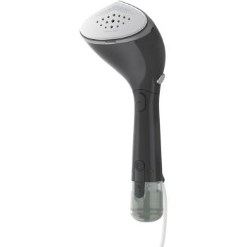 Philips Aparat de calcat vertical portabil Philips STH7040/80 Seria 7000, 1500W, debit abur 28 g/min, Rezervor de 100 ml detasabil + rezervor de apă suplimentar mărit de 200 ml, Talpă OptimalTEMP, 30 sec. Incalzire, cap reglabil, 2 nivele de abur, 870 g,