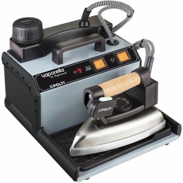 Statie de Calcat Profesionala Polti Vaporella 2 HP, Talpa Aluminiu, 1750 W, 1.7 l, 3 Bar, 85 g min, Negru