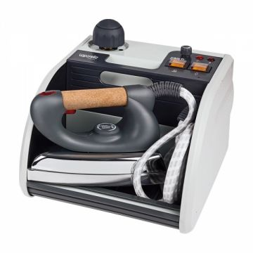 Statie de Calcat Profesionala Polti Vaporella Super Pro, Talpa Aluminiu, 1750 W, 1.7l, 3 Bar, 120 gr min, Gri