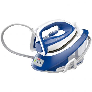 Statie de calcat Tefal Express Compact SV7112E0, 2600 W, 5.9 bar, Talpa Xpress Glide