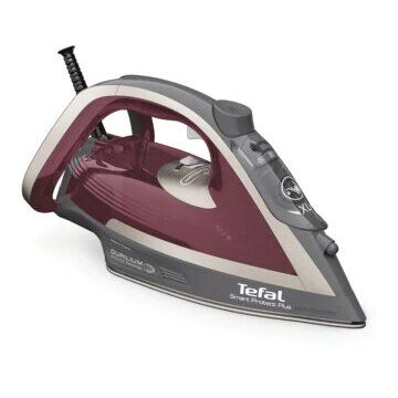 Tefal Fier de calcat Tefal FV6870E0, 2800W, Iesire abur 40g/min, Rezervor Apa 270 ml, Gri/Rosu
