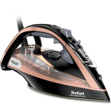 Tefal Fier de calcat Tefal Ultimate Pure FV9867E0, 3000W, negru
