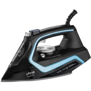 Ufesa Ufesa Fier de calcat cu abur, PV2600 Glide Pro, 2600 W, Negru