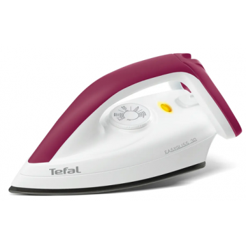Fier de calcat Tefal FS 4030 Easygliss, 1200 W, Talpa Durilium, Cablu 1.8m (Alb/Rosu)