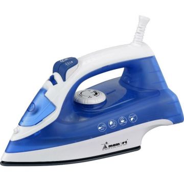 Momert Fier de calcat Momert 2503, 2200 W, 20g/min, 250 ml, Albastru/Alb