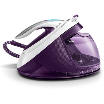 Statie de calcat GC9660/30 PerfectCare Elite Plus 2700W 1.8l Alb / Mov