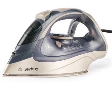 Beldray Fier de calcat Beldray BEL01621IBVDE Powerlite 3200W steam iron, Crem-Gri