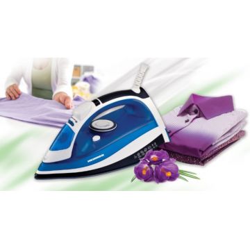 Fier de calcat Azuritte, Heinner, 2400W, albastru