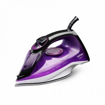 Fier de calcat cu abur Zelmer ZIR1515, 2400W (Negru/Mov)