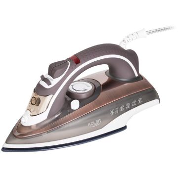 Fier de Calcat cu Aburi AD 5030 Talpa Ceramica Rezervor Apa 310ML Putere 3000W Maro