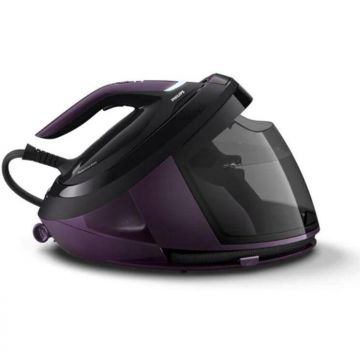 Philips Statie de calcat PHILIPS PerfectCare 8000 Series PSG8160/30, 2700W, 700g/min, 1.8l, Negru-Mov