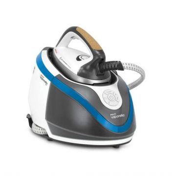 Statie de Calcat Polti Vaporella Next VN18.25, Talpa Aluminiu, 2200 W, 1.3 l, 6.5 BAR, Inchidere Automata (Alb/Gri)