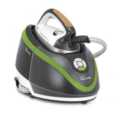 Statie de Calcat Polti Vaporella Next VN18.40, Talpa Aluminiu, 2200 W, 1.3 l, 6.7 BAR, Inchidere Automata (Alb/Verde)