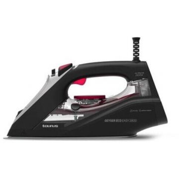Taurus Fier de calcat Taurus Geyser Eco, 2800W, functie de abur sub presiune, Negru