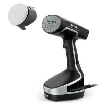 Tefal Aparat de calcat vertical cu abur Tefal Acces Steam Force DT8230E1, 2000W, 30g/min, Rezervor 200ml, Oprire automata, Cablu alimentare 2.6m, Negru/Gri