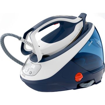 Tefal Stație de călcat de înaltă presiune Tefal Pro Express Protect, 2600 W, 1.8 L, 7.6 bari, jet de abur 550 g/min, abur variabil 0-140 g/min, talpa Durilium Autoclean