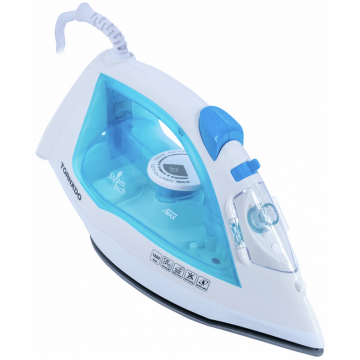 Tornado Fier de calcat cu aburi Tornado TST-1800B, 1800W, 30g/min, Albastru-Alb